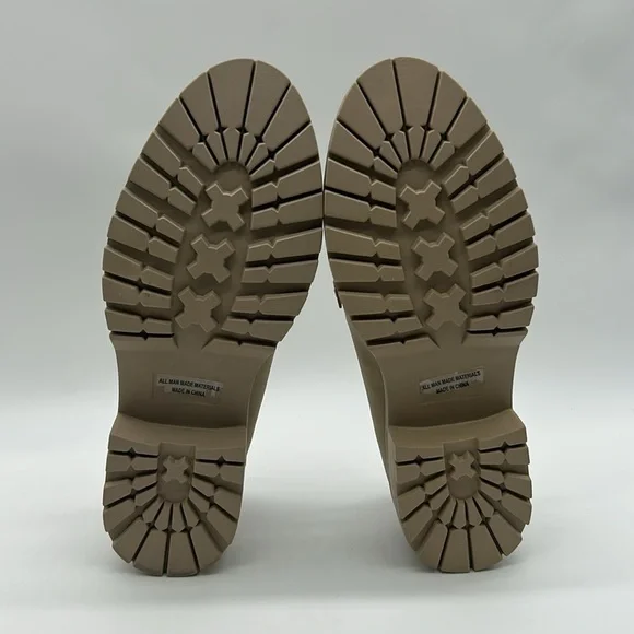 Dolce Vita Lug Loafer Women’s Shoes | US 9 / EUR 40 | Vegan Beige Dune Crisp NWT - Picture 8 of 11